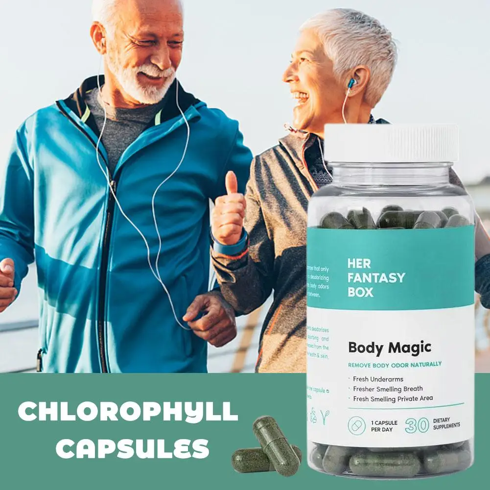 Chlorophyll Capsules - Highly Bioavailable Chlorophyll Supplement For Energy, Immunity, Skin+internal Deodorants 30 Capsules
Chlorophyll Capsules - Highly Bioavailable Chlorophyll Supplement For Energy, Immunity, Skin+internal Deodorants 30 Capsules