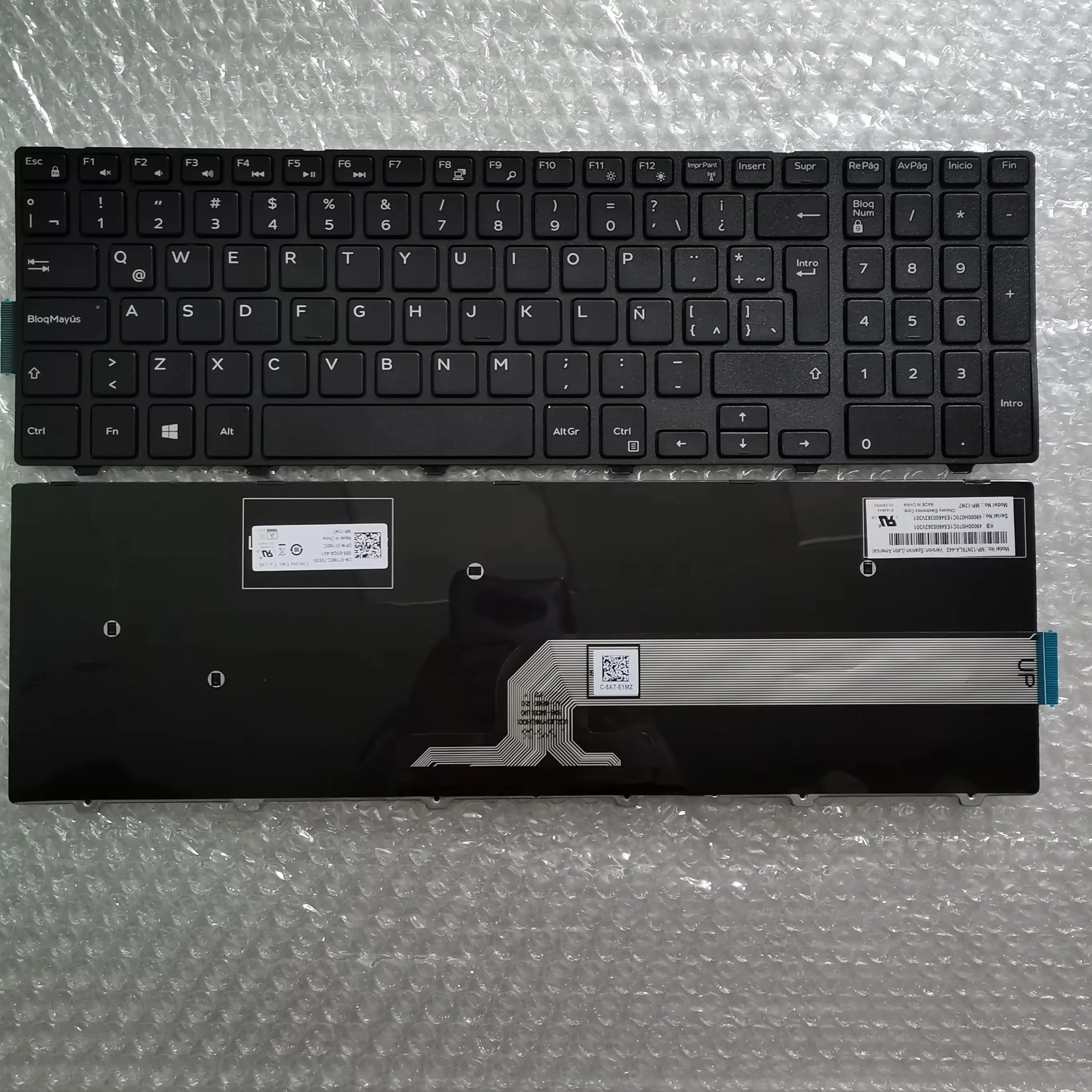 Испанская клавиатура XIN для ноутбука Dell Inspiron 3541 3542 3543 3547 3551 3552 3555 3558 3565 3878 5542 5543 5545 5547 5548 5555 SP
Испанская клавиатура XIN для ноутбука Dell Inspiron 3541 3542 3543 3547 3551 3552 3555 3558 3565 3878 5542 5543 5545 5547 5548 5555 SP