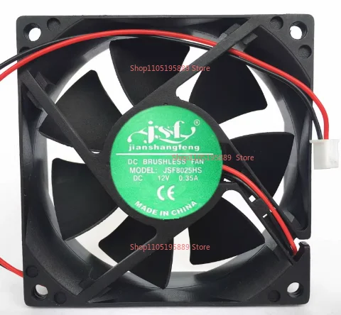 New CPU Cooling Fan for JSF JSF8025HS 12V 0.35A 8CM 8025 Fan 80*80*25mm
New CPU Cooling Fan for JSF JSF8025HS 12V 0.35A 8CM 8025 Fan 80*80*25mm