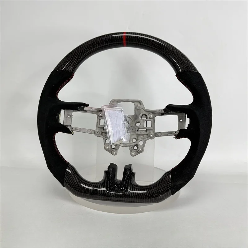 Custom Carbon Fiber Sports-Style Steering Wheel for 2015-2022 for Ford Mustang GT Half Suede Leather Car Accessories
Custom Carbon Fiber Sports-Style Steering Wheel for 2015-2022 for Ford Mustang GT Half Suede Leather Car Accessories