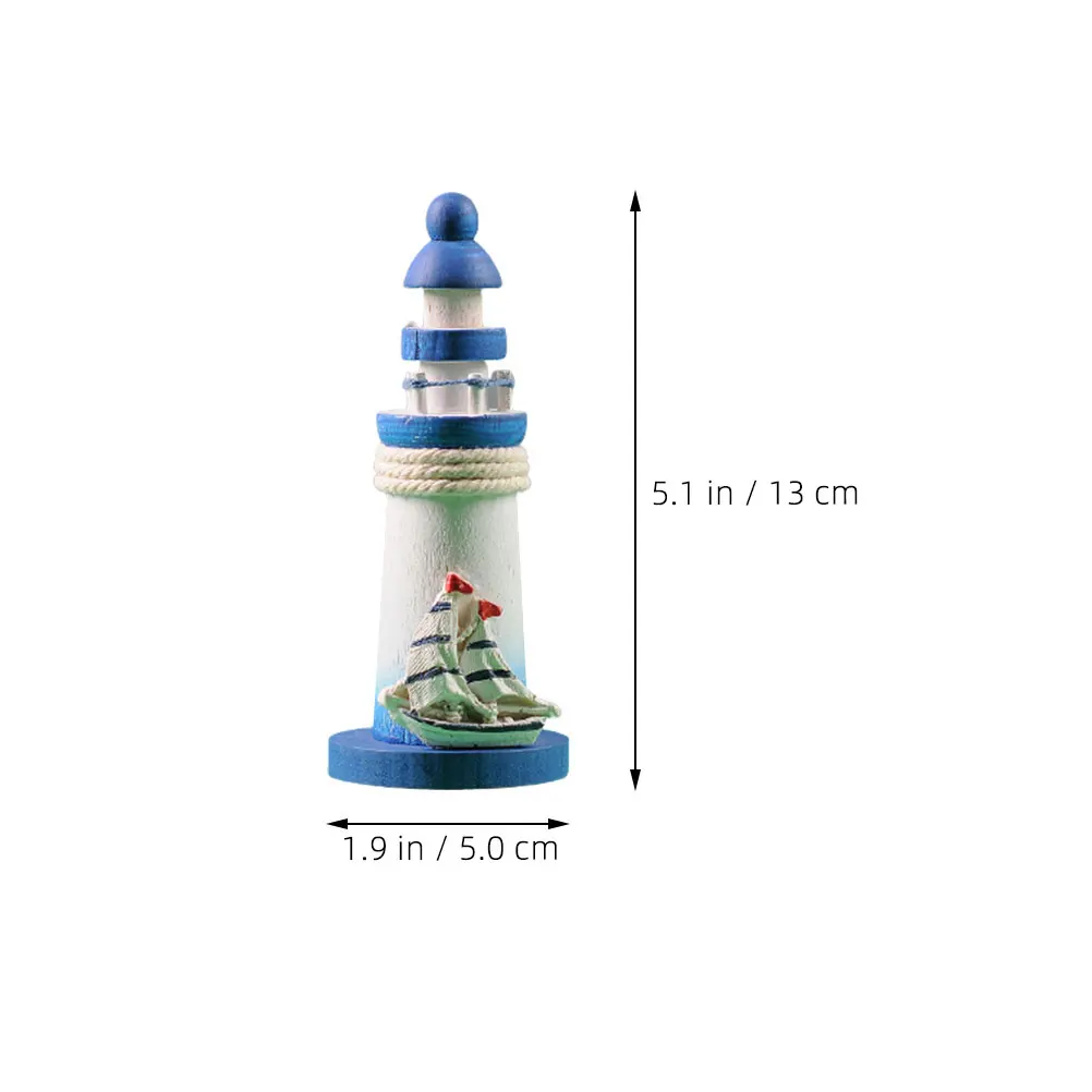 4 Pcs Lighthouse Decor Wooden Lighthouse Decor Mediterranean Style Home Office Accessories Blue Color Ornament
4 Pcs Lighthouse Decor Wooden Lighthouse Decor Mediterranean Style Home Office Accessories Blue Color Ornament