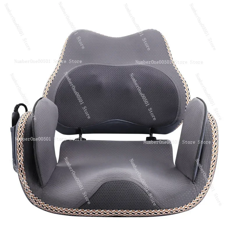 Foldable Lumbar Hip Massage Cushion Kneading Vibration Heating Air Massager Office Car Seat Cushion Home Use Massage Pillow -095
Foldable Lumbar Hip Massage Cushion Kneading Vibration Heating Air Massager Office Car Seat Cushion Home Use Massage Pillow -095