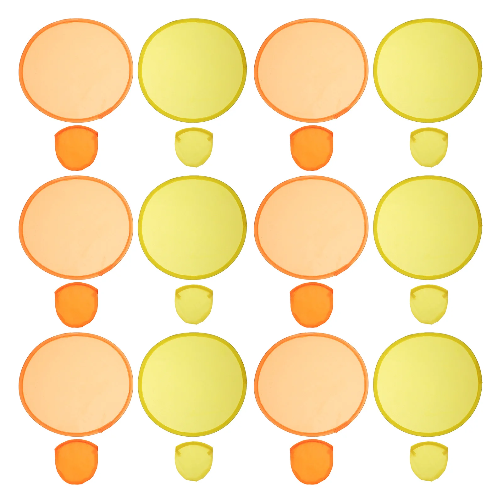 16 Pcs Round Fan Flying Disc Plaything Folding Plate Toy Toys Throwing Foldable Polyester Cloth 190t Educational Child
16 Pcs Round Fan Flying Disc Plaything Folding Plate Toy Toys Throwing Foldable Polyester Cloth 190t Educational Child