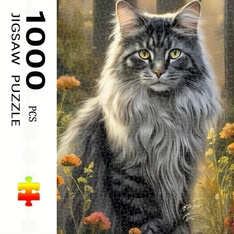 500/1000/1200/2000 PCS Cat Pattern Puzzles for Challenging Family Activity Games Party Birthday Gift
500/1000/1200/2000 PCS Cat Pattern Puzzles for Challenging Family Activity Games Party Birthday Gift