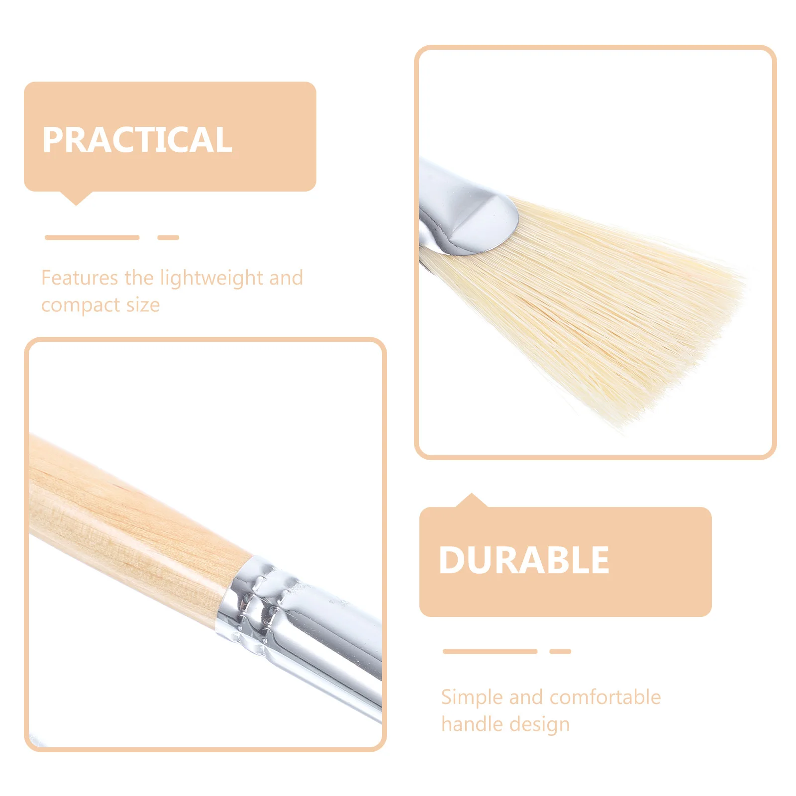 3Pcs Oil Painting Brushes Professional Artist Watercolor Brush Set Ergonomic Convenient Portable Multi-Function Paint 
3Pcs Oil Painting Brushes Professional Artist Watercolor Brush Set Ergonomic Convenient Portable Multi-Function Paint