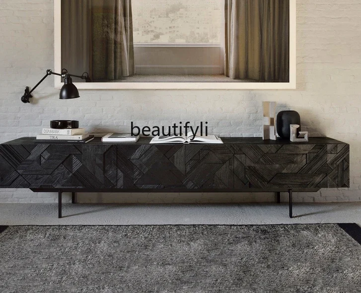 Nordic Oak TV Cabinet Retro Solid Wood Furniture American Small Apartment Mid-Ancient Industrial Style TV Stand
Nordic Oak TV Cabinet Retro Solid Wood Furniture American Small Apartment Mid-Ancient Industrial Style TV Stand