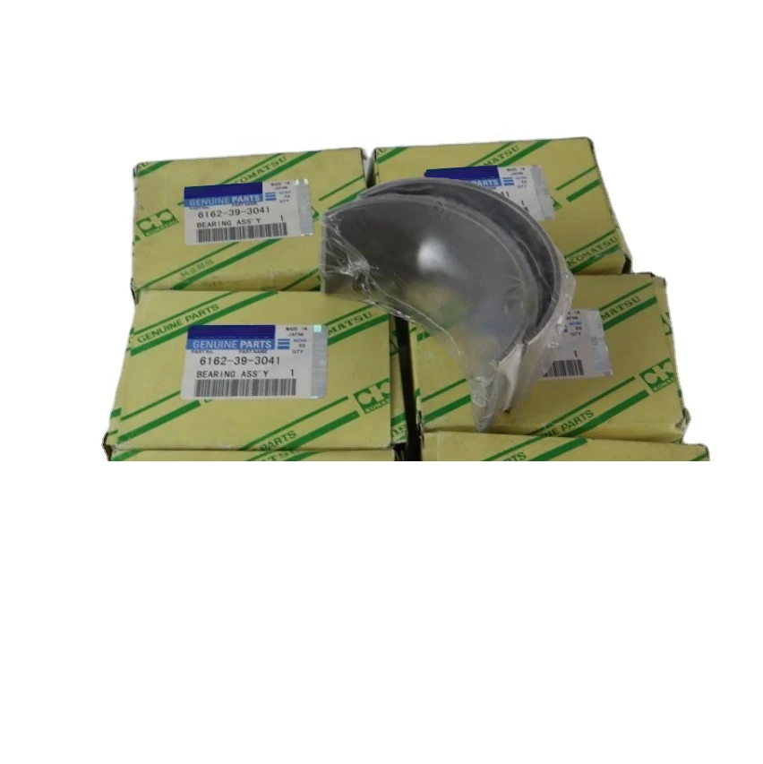 6162-39-3041 6162393041 Комплект подшипников шатуна двигателя для машины Komatsu WA600 SAA6D170E
6162-39-3041 6162393041 Комплект подшипников шатуна двигателя для машины Komatsu WA600 SAA6D170E