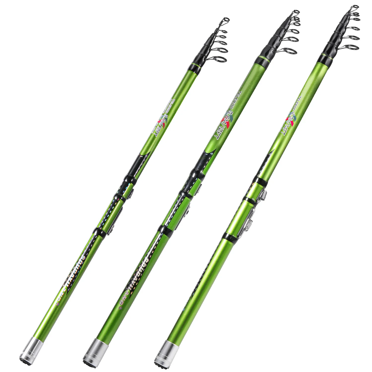 Sougayilang Telescopic Long Fishing Rod 3.6/3.9/4.2m Composite Ceramic Guide Rings Metal Reel Seat Anti-Winding Surf Casting Rod
Sougayilang Telescopic Long Fishing Rod 3.6/3.9/4.2m Composite Ceramic Guide Rings Metal Reel Seat Anti-Winding Surf Casting Rod