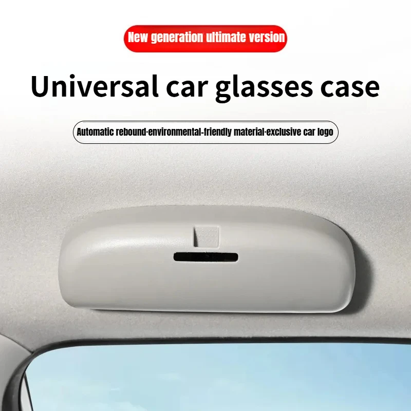 ABS Glasses Case Thickened Wear-resistant Sun Glasses Holder Grey Auto Eyeglasses Accessories for Audi Q5L/A3/A7/Q2L/Q3/Q5/Q7
ABS Glasses Case Thickened Wear-resistant Sun Glasses Holder Grey Auto Eyeglasses Accessories for Audi Q5L/A3/A7/Q2L/Q3/Q5/Q7