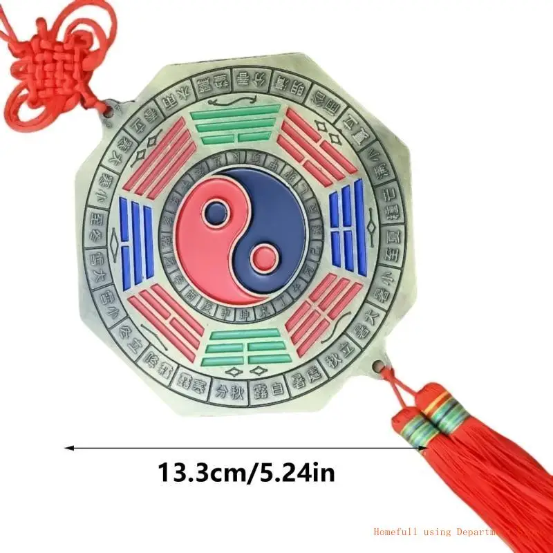 Fengshui Foo Dog Biting Swords and Bagua Mirror Chinese Knots Tassels Ornament for Home Protective and Good Luck Pendant
Fengshui Foo Dog Biting Swords and Bagua Mirror Chinese Knots Tassels Ornament for Home Protective and Good Luck Pendant