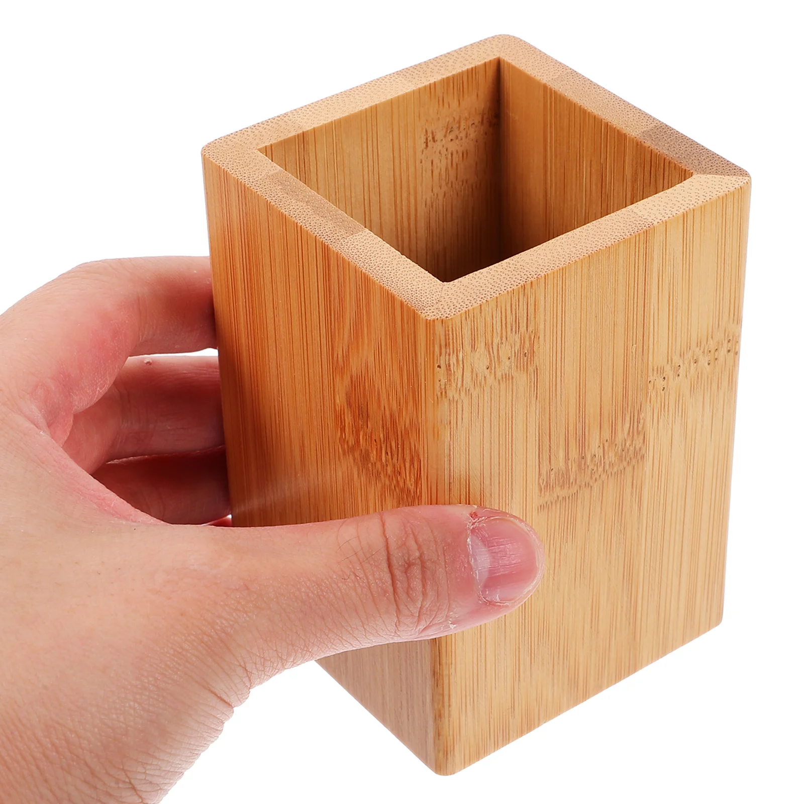 2pcs Bamboo Pen Holders 8.5X8.5X10Cm Desktop Organizer For Office School Stationery Storage Pencil Cup Brush Holder Desk 
2pcs Bamboo Pen Holders 8.5X8.5X10Cm Desktop Organizer For Office School Stationery Storage Pencil Cup Brush Holder Desk