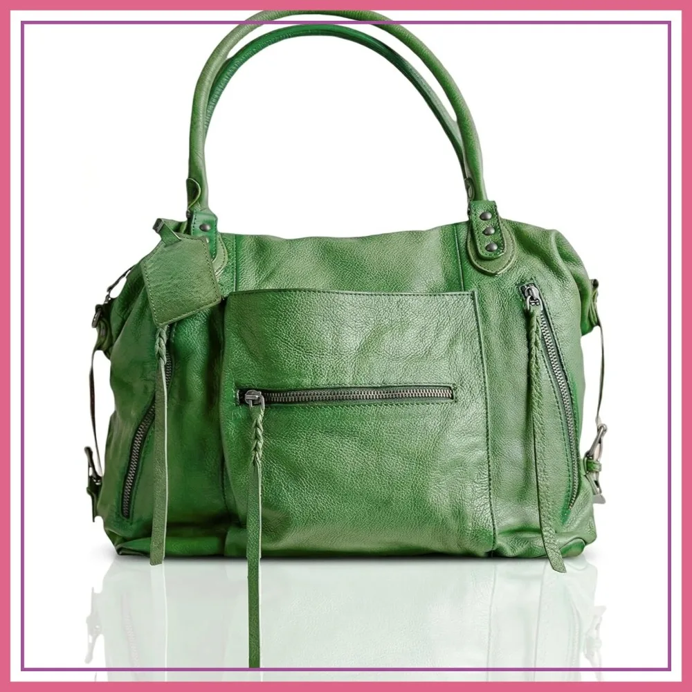 Women's Large Tote Bag City Purse with Zipper Vegan Leather Hobo Handbags Adjustable Strap
Women's Large Tote Bag City Purse with Zipper Vegan Leather Hobo Handbags Adjustable Strap