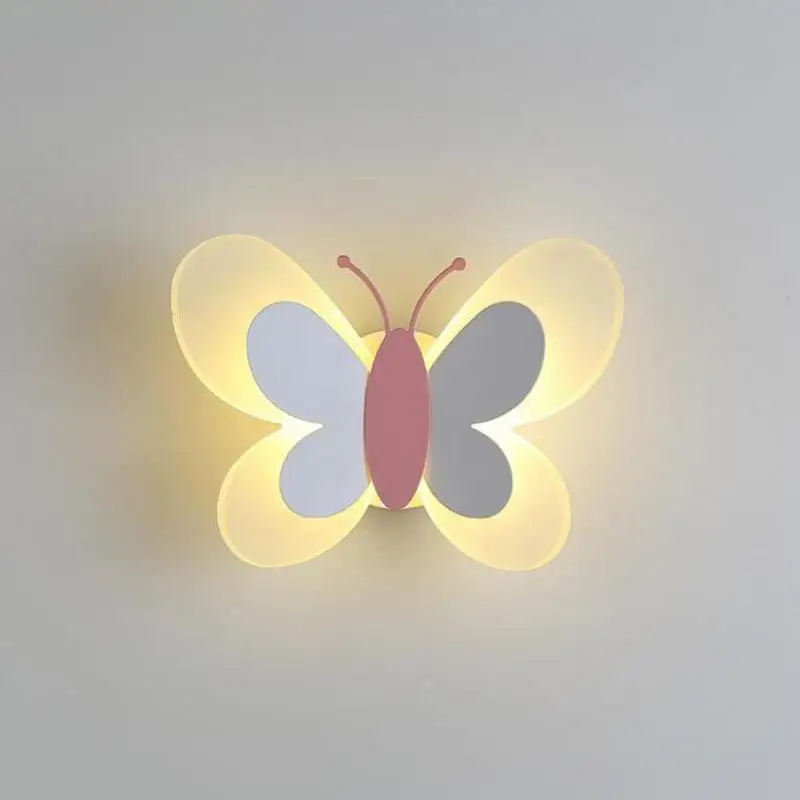 Nordic Modern Bedroom Led Wall Light Creative Personality Led Mirror Light Children's Room Butterfly Bedside Wall Lamp Simple
Nordic Modern Bedroom Led Wall Light Creative Personality Led Mirror Light Children's Room Butterfly Bedside Wall Lamp Simple