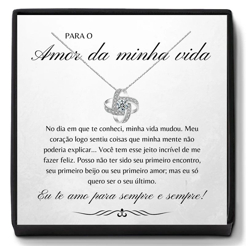 Future Wife Necklace for Women Portuguese Husband Fashion Girl Necklace Heart Pendant Necklaces Jewelry Valentine Gift
Future Wife Necklace for Women Portuguese Husband Fashion Girl Necklace Heart Pendant Necklaces Jewelry Valentine Gift