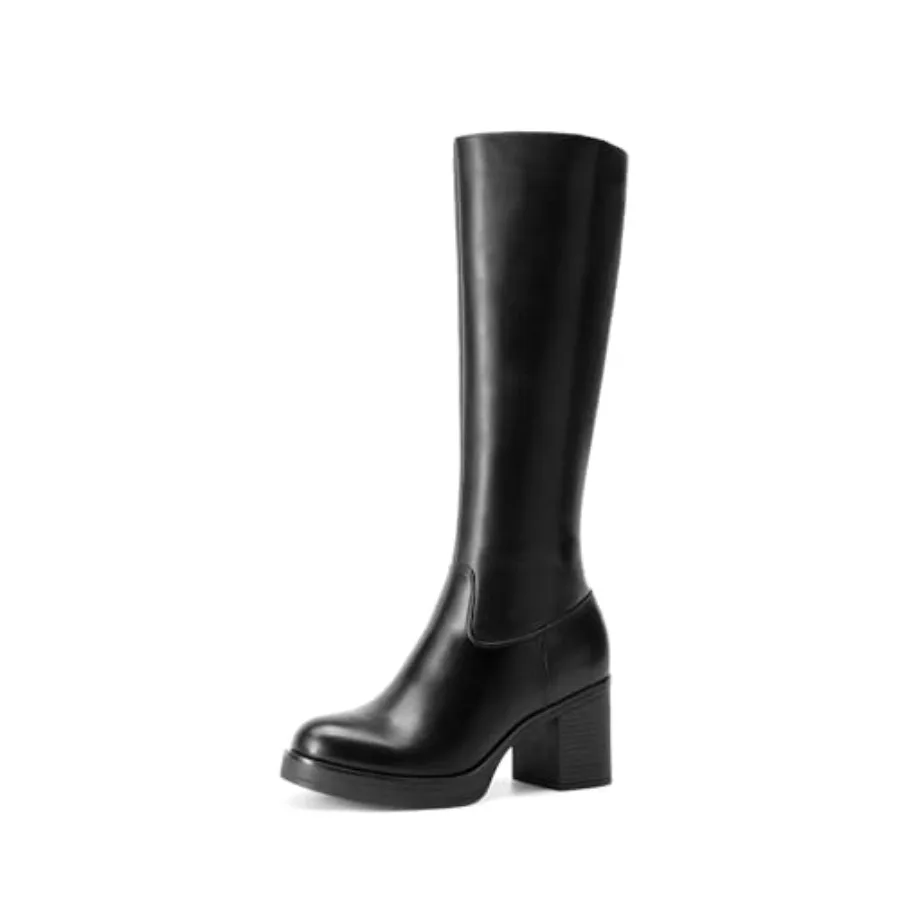 DREAM PAIRS Women's Knee High Boots Chunky Platform Heel Round Toe Boots for Women Side Zipper Stylish Comfortable Tall Boots
DREAM PAIRS Women's Knee High Boots Chunky Platform Heel Round Toe Boots for Women Side Zipper Stylish Comfortable Tall Boots