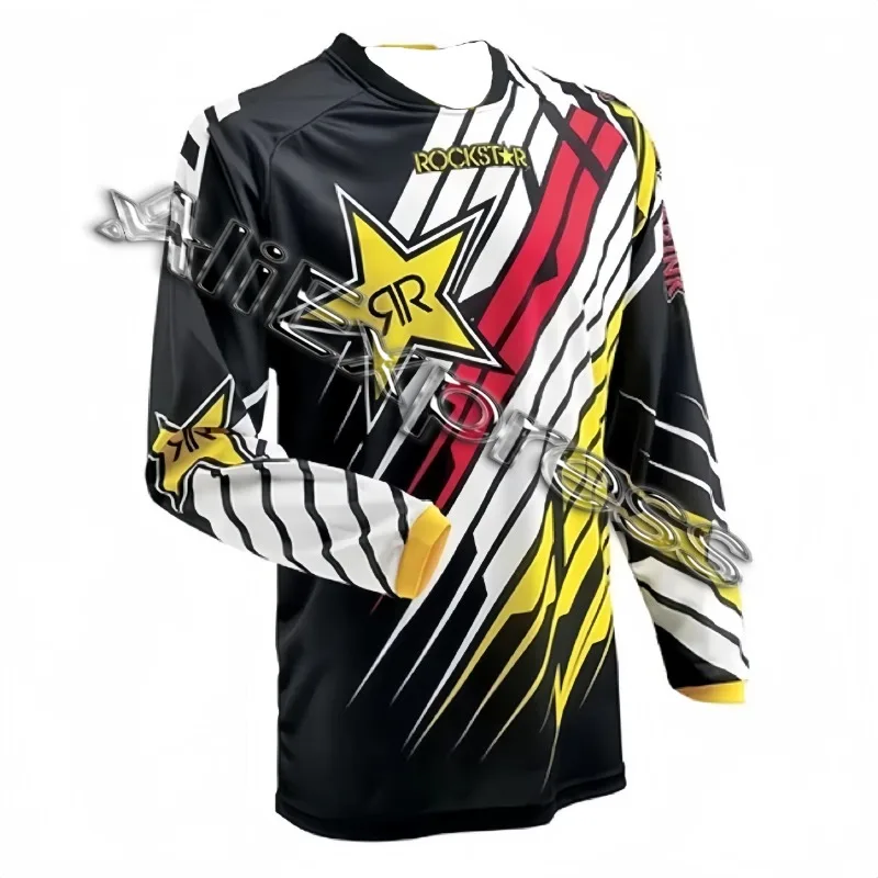 2025 New Speed Subduing Sweating Speed Drying Summer Long Sleeved Mountain Bike Riding Tee Men Women Off Road Racing Clothing
2025 New Speed Subduing Sweating Speed Drying Summer Long Sleeved Mountain Bike Riding Tee Men Women Off Road Racing Clothing