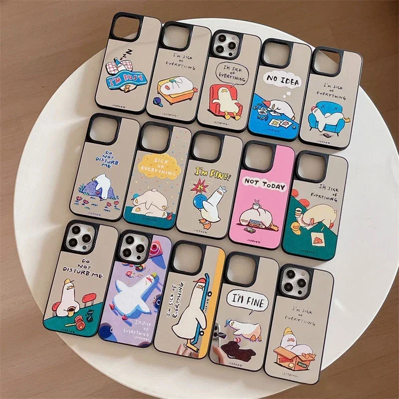Cartoon Cute Duck Mirror Phone Case Cover for IPhone 11 12 13 14 15 16 Pro Max Case for IPhone 16 Pro Max
Cartoon Cute Duck Mirror Phone Case Cover for IPhone 11 12 13 14 15 16 Pro Max Case for IPhone 16 Pro Max
