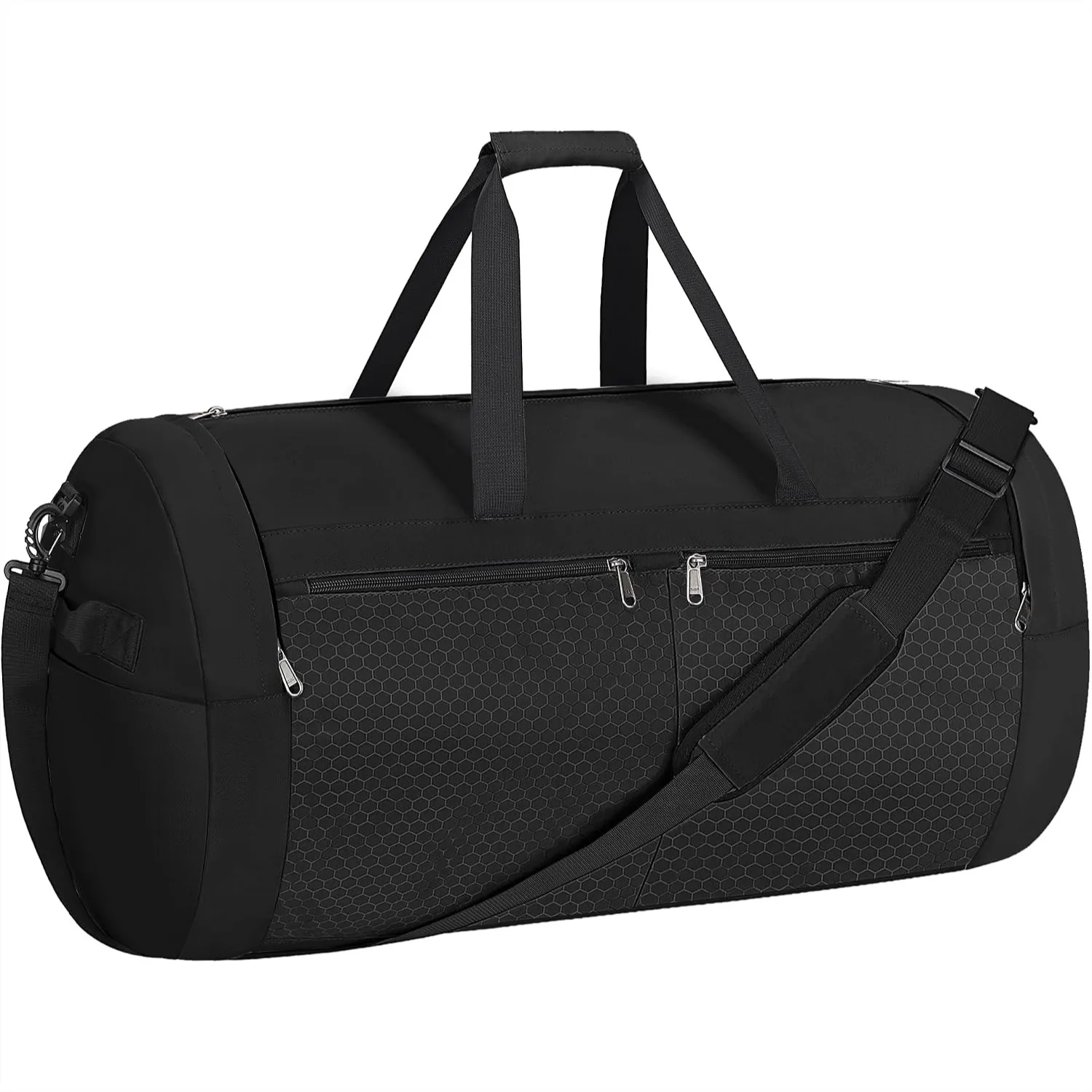 120L Foldable Travel Duffel Bag with Shoe Compartment, Extra Large Collapsible Carry On Weekend Bag for Men Women, Overnight
120L Foldable Travel Duffel Bag with Shoe Compartment, Extra Large Collapsible Carry On Weekend Bag for Men Women, Overnight