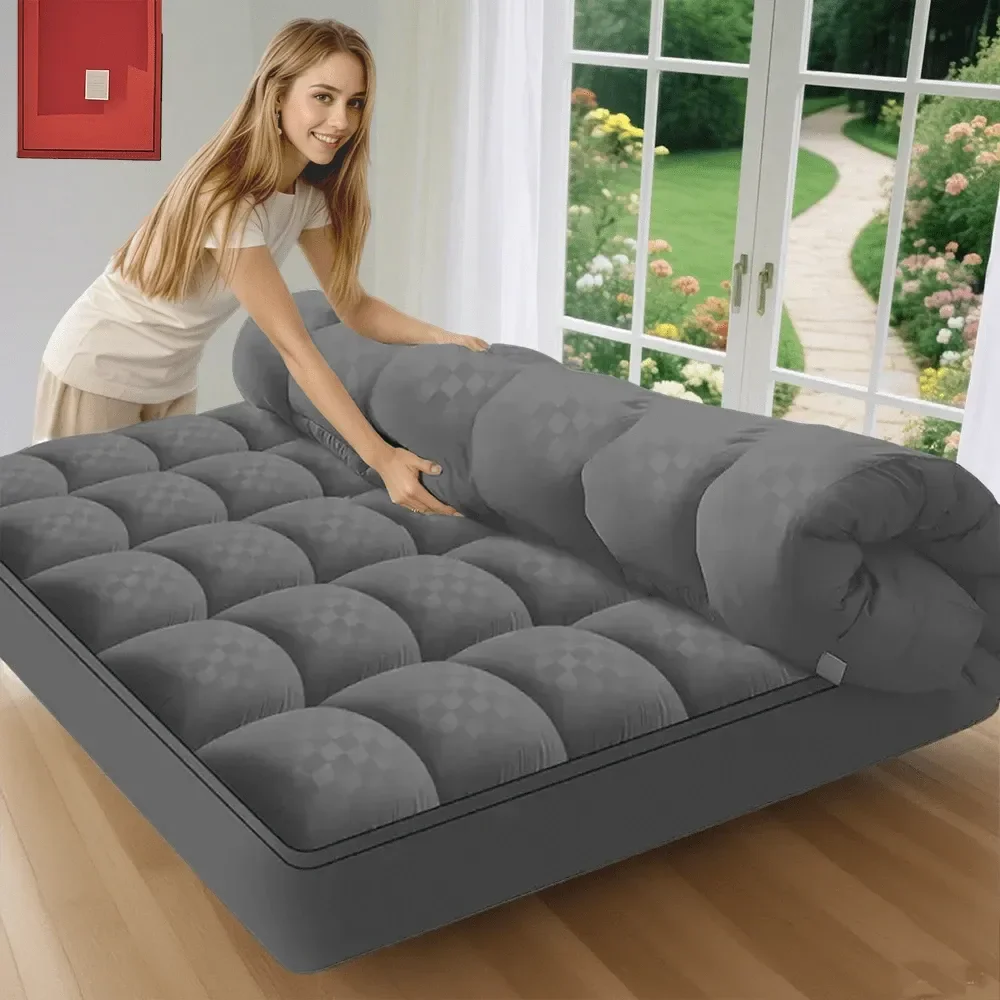 Queen Mattress Topper Plush Soft Warm, Breathable Queen Mattress Protector With 21 Deep Pocket, Machine Washable Mattress Pad
Queen Mattress Topper Plush Soft Warm, Breathable Queen Mattress Protector With 21 Deep Pocket, Machine Washable Mattress Pad