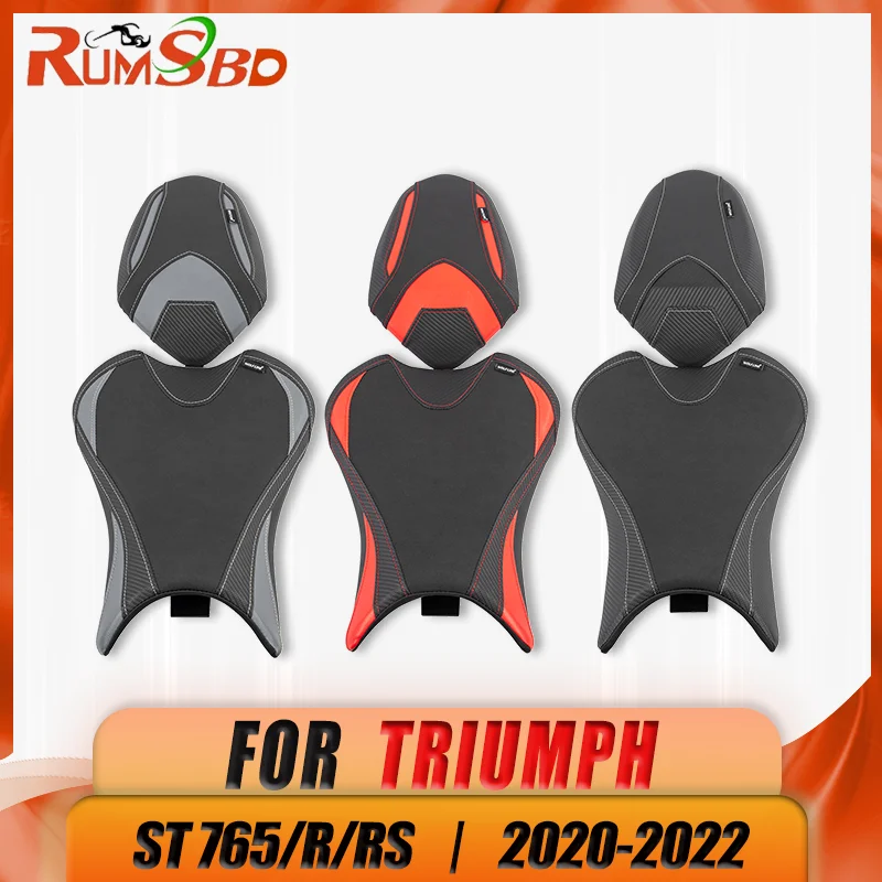 Motorcycle For Triumph Street Triple 765/765S/765R 2020 2021 2022 Front Solo Thicken Leather Seat Cover Rear Cushion Pad
Motorcycle For Triumph Street Triple 765/765S/765R 2020 2021 2022 Front Solo Thicken Leather Seat Cover Rear Cushion Pad