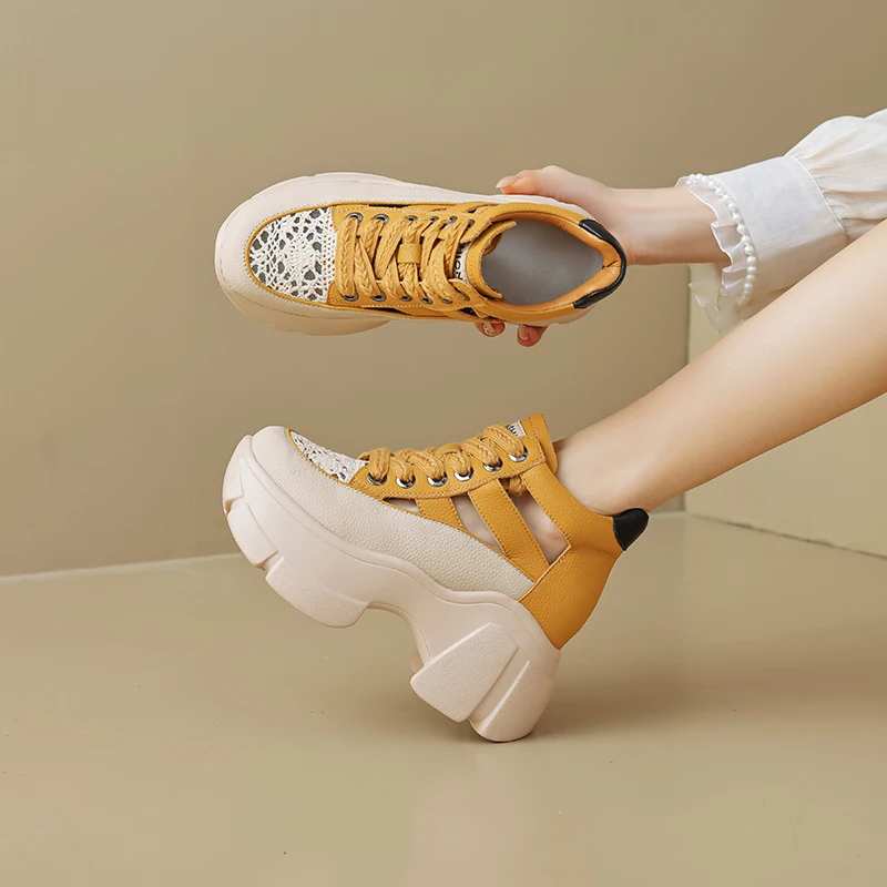 2025 new summer women sandals natural leather 22-24.5cm Microfiber leather+lace women shoes High heels waterproof platform
2025 new summer women sandals natural leather 22-24.5cm Microfiber leather+lace women shoes High heels waterproof platform