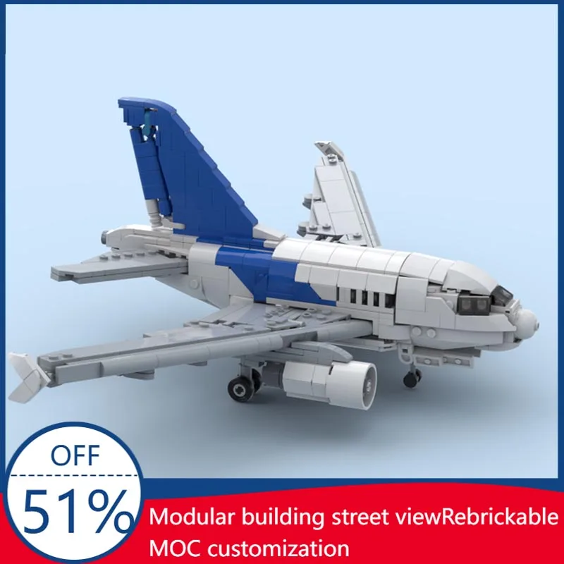 707 PCS Customize Airbus A3 Commercial Jet MOC Model Custom Blocks DIY Assembly Educational Toy For Aviation Fans Display Gift
707 PCS Customize Airbus A3 Commercial Jet MOC Model Custom Blocks DIY Assembly Educational Toy For Aviation Fans Display Gift