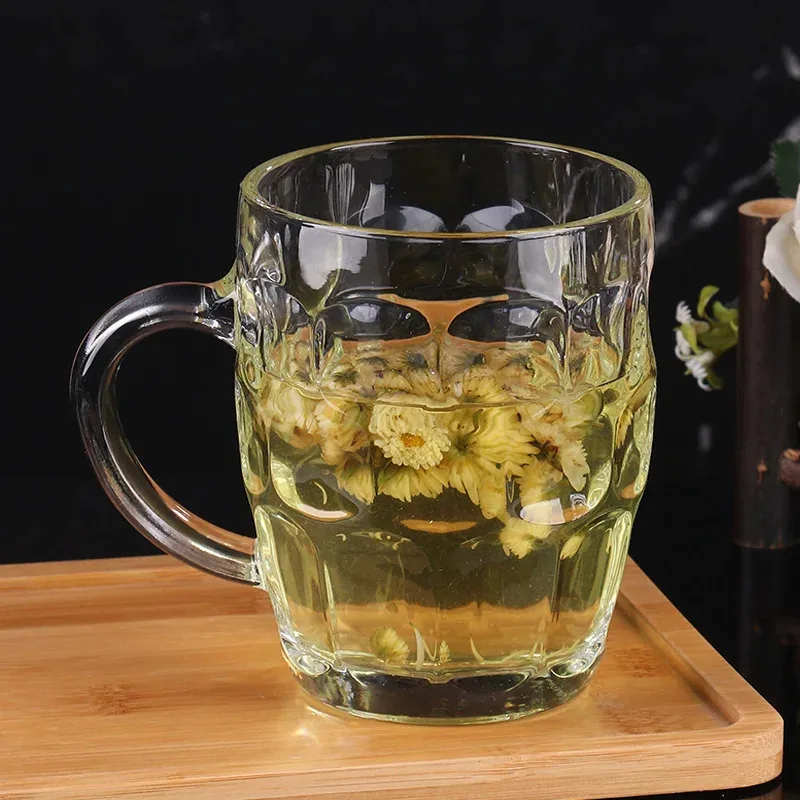 TOPMAYA 260ml Transparent Craft 2pcs Set Beer Glass with Handle Heat Resistant Classic Cup Lemon Tea Hot Wate
TOPMAYA 260ml Transparent Craft 2pcs Set Beer Glass with Handle Heat Resistant Classic Cup Lemon Tea Hot Wate