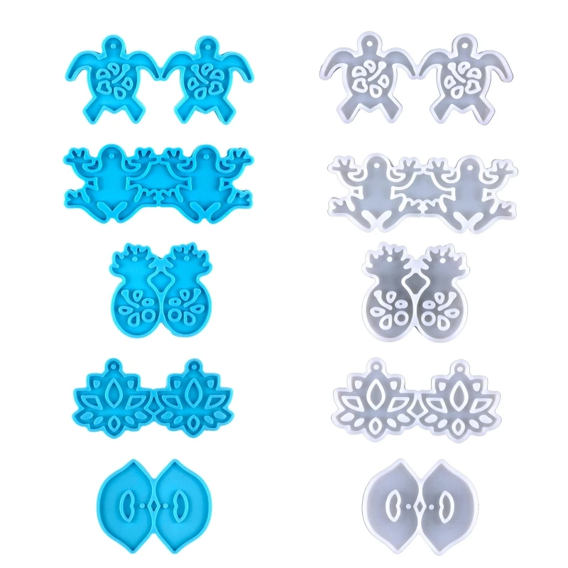 for Turtle/for Frog Silicone Mold DIY Earring Pendant Jewelry for Valentin Drop shipping
for Turtle/for Frog Silicone Mold DIY Earring Pendant Jewelry for Valentin Drop shipping