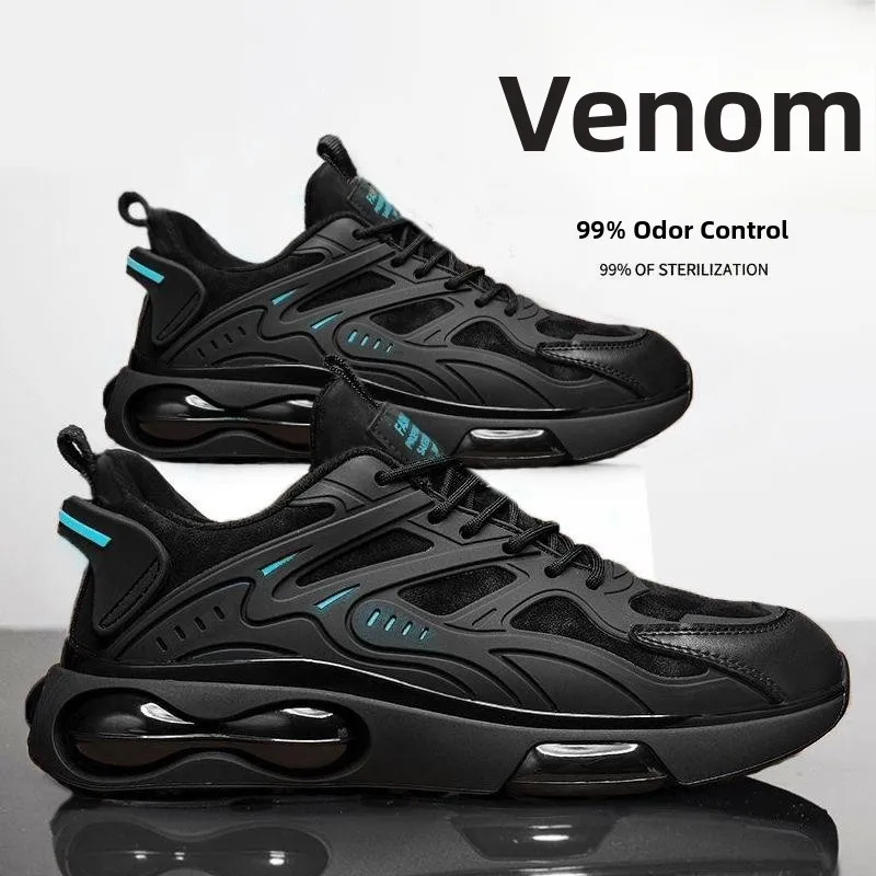Black Air-Cushioned Running Shoes for Men Summer 2024 Anti-Slip Breathable Dad Casual Shoes Anti-Odor Luxury Hair Korea...
Black Air-Cushioned Running Shoes for Men Summer 2024 Anti-Slip Breathable Dad Casual Shoes Anti-Odor Luxury Hair Korea...