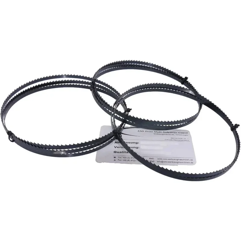 3Pcs Bandsaw Blades 1470mm M42 HSS Bi Metal Band Saw Blade 1470 13 0.65 mm 10/14T TPI for Bernardo Metal Cutting
3Pcs Bandsaw Blades 1470mm M42 HSS Bi Metal Band Saw Blade 1470 13 0.65 mm 10/14T TPI for Bernardo Metal Cutting