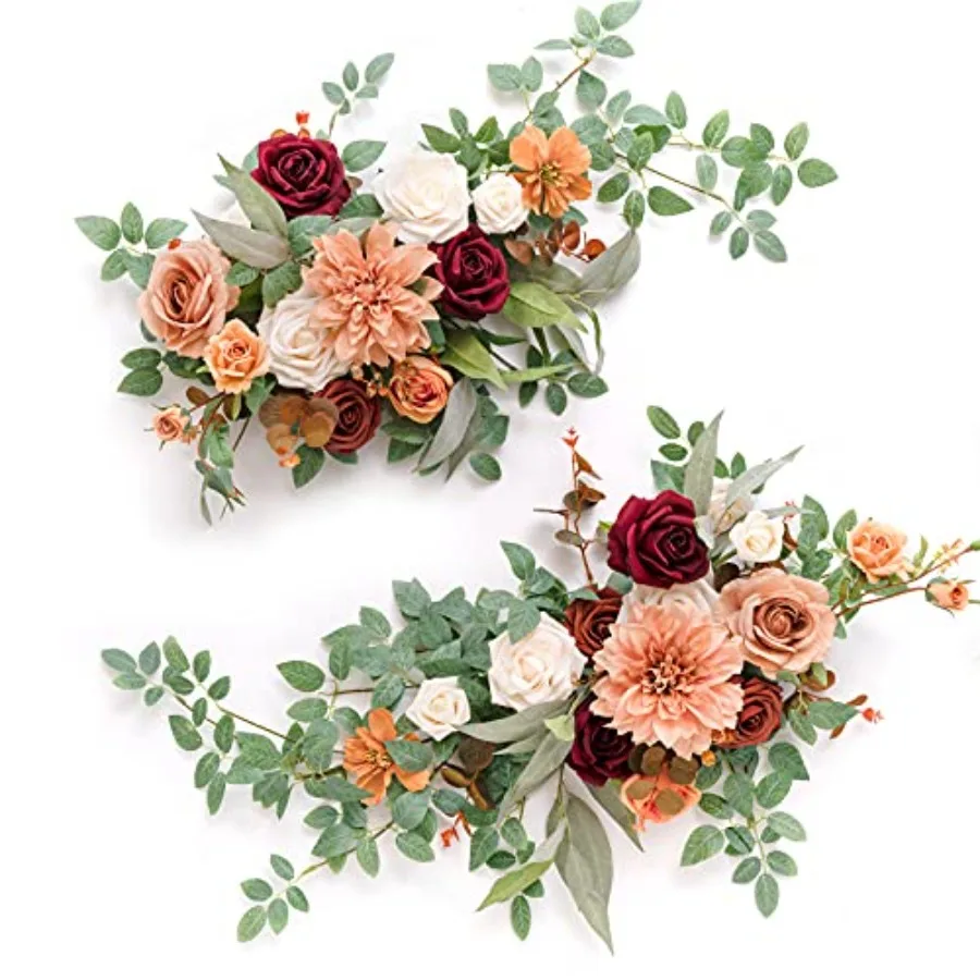 2Pcs Terracotta Artificial Flower Garland Floral Swags Centerpieces Burnt Orange Wedding Arch Flower Greenery Arrangements for
2Pcs Terracotta Artificial Flower Garland Floral Swags Centerpieces Burnt Orange Wedding Arch Flower Greenery Arrangements for