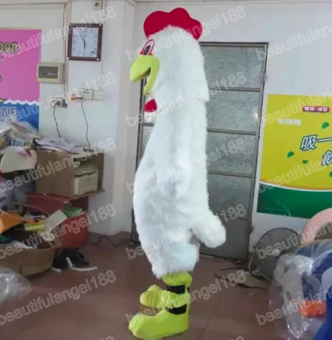 New Adult Hot Sale Foam High Quality White Chicken Cartoon Mascot Costume Plush Christmas Fancy Dress Halloween Mascot Costume
New Adult Hot Sale Foam High Quality White Chicken Cartoon Mascot Costume Plush Christmas Fancy Dress Halloween Mascot Costume