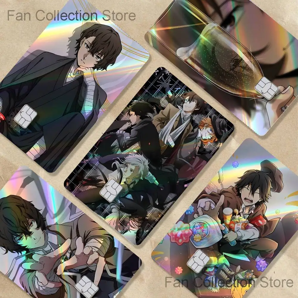 B-Bungo Stray Anime Dogs Laser shimmer Name Card Sticker Decorate Bank Card Student Supplies Decals Patch Document Birthday Gift
B-Bungo Stray Anime Dogs Laser shimmer Name Card Sticker Decorate Bank Card Student Supplies Decals Patch Document Birthday Gift