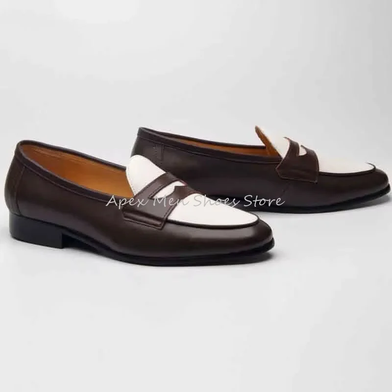 2024 Men's Casual Mixed Colors Loafers Genuine Leather Soft Sole Business Formal Shoes Banquet Trendy Daily Male Office Shoes
2024 Men's Casual Mixed Colors Loafers Genuine Leather Soft Sole Business Formal Shoes Banquet Trendy Daily Male Office Shoes