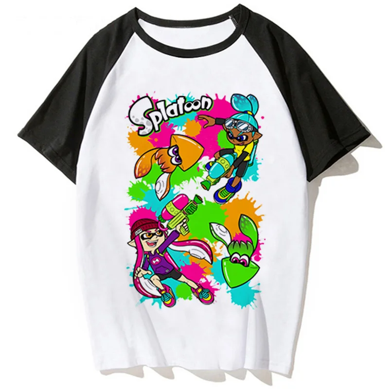 Футболки с 3D принтом граффити Splatoon, детская повседневная модная футболка большого размера с короткими рукавами, детские футболки для мальчиков и девочек, топы, одежда
Футболки с 3D принтом граффити Splatoon, детская повседневная модная футболка большого размера с короткими рукавами, детские футболки для мальчиков и девочек, топы, одежда