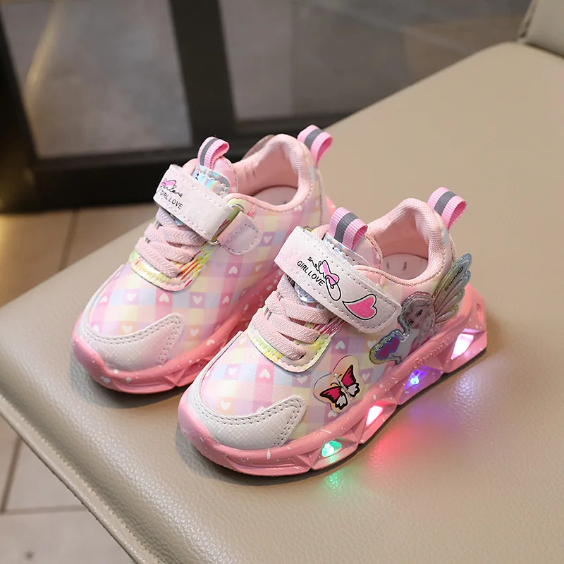 2024 New Disney Elsa Princess Casual Shoes Pink Purple Bright Light Leather Fashion Lightweight Girls Sports Shoes for Children
2024 New Disney Elsa Princess Casual Shoes Pink Purple Bright Light Leather Fashion Lightweight Girls Sports Shoes for Children