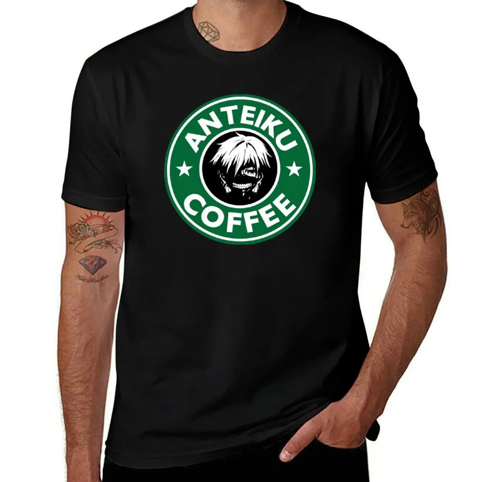 Anteiku Coffee Shirt T-Shirt Novelty Print Casual Tee Shirt
Anteiku Coffee Shirt T-Shirt Novelty Print Casual Tee Shirt