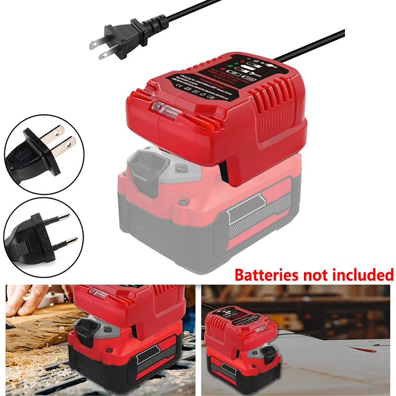 Зарядное устройство для аккумуляторов Craftsman 20 В CMCB204 CMCB202 CMCB201 CMCB209 Портативные мини-быстрые зарядные устройства со светодиодным индикатором 
Зарядное устройство для аккумуляторов Craftsman 20 В CMCB204 CMCB202 CMCB201 CMCB209 Портативные мини-быстрые зарядные устройства со светодиодным индикатором