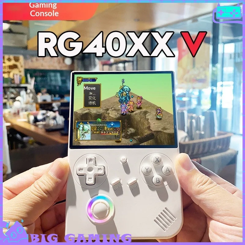 Портативная игровая консоль Rg40xxv с открытым исходным кодом, ретро-приставка GBA, портативная игровая приставка с IPS-экраном высокой четкости, вертикальная версия, игровой контроллер
Портативная игровая консоль Rg40xxv с открытым исходным кодом, ретро-приставка GBA, портативная игровая приставка с IPS-экраном высокой четкости, вертикальная версия, игровой контроллер
