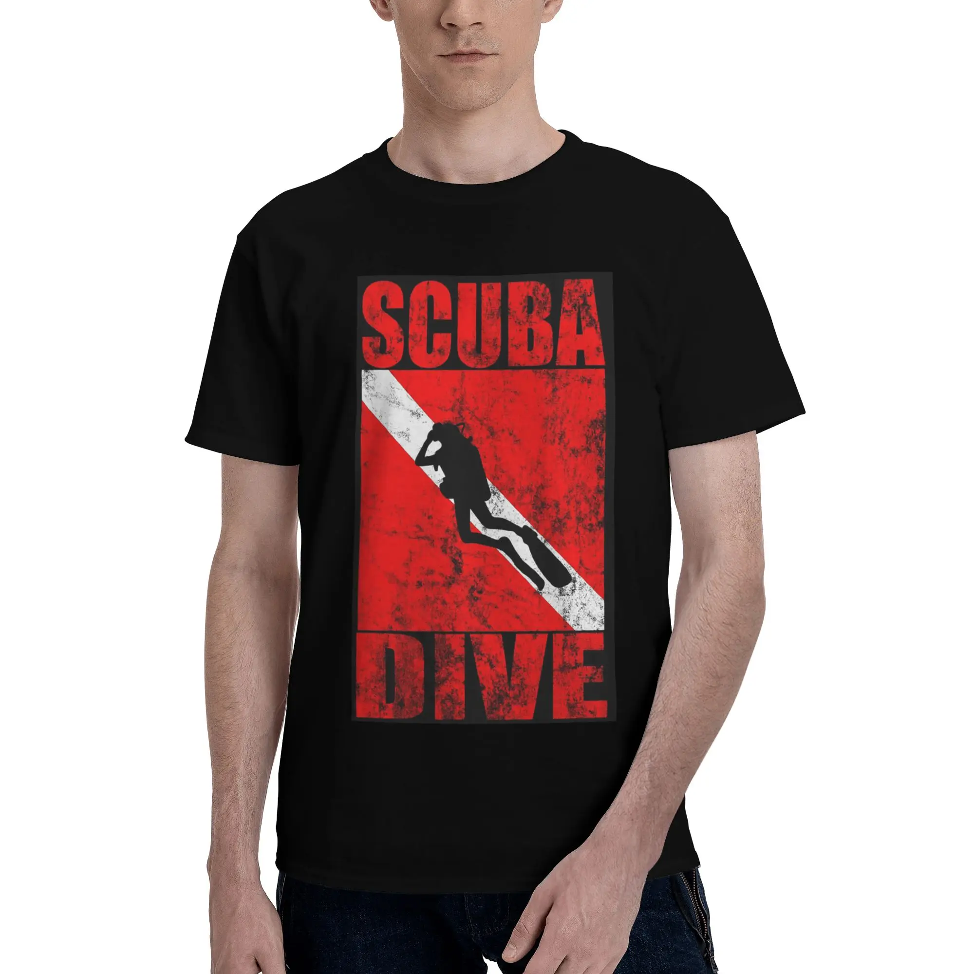 Scuba Dive Diver Down Flag Diving Gear Men T-Shirt Plus Size T Shirts Men's O-Neck Cotton Tees Short Summer Male
Scuba Dive Diver Down Flag Diving Gear Men T-Shirt Plus Size T Shirts Men's O-Neck Cotton Tees Short Summer Male