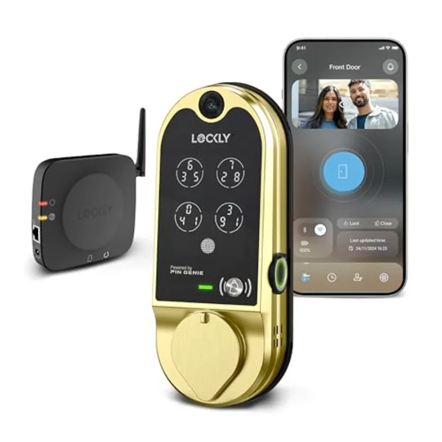 Умный видеодомофон Vision Smart Lock HD с функцией смарт-замка для входной двери, считывателем отпечатков пальцев, сенсорной клавиатурой и управлением через приложение (без M-кода)
Умный видеодомофон Vision Smart Lock HD с функцией смарт-замка для входной двери, считывателем отпечатков пальцев, сенсорной клавиатурой и управлением через приложение (без M-кода)