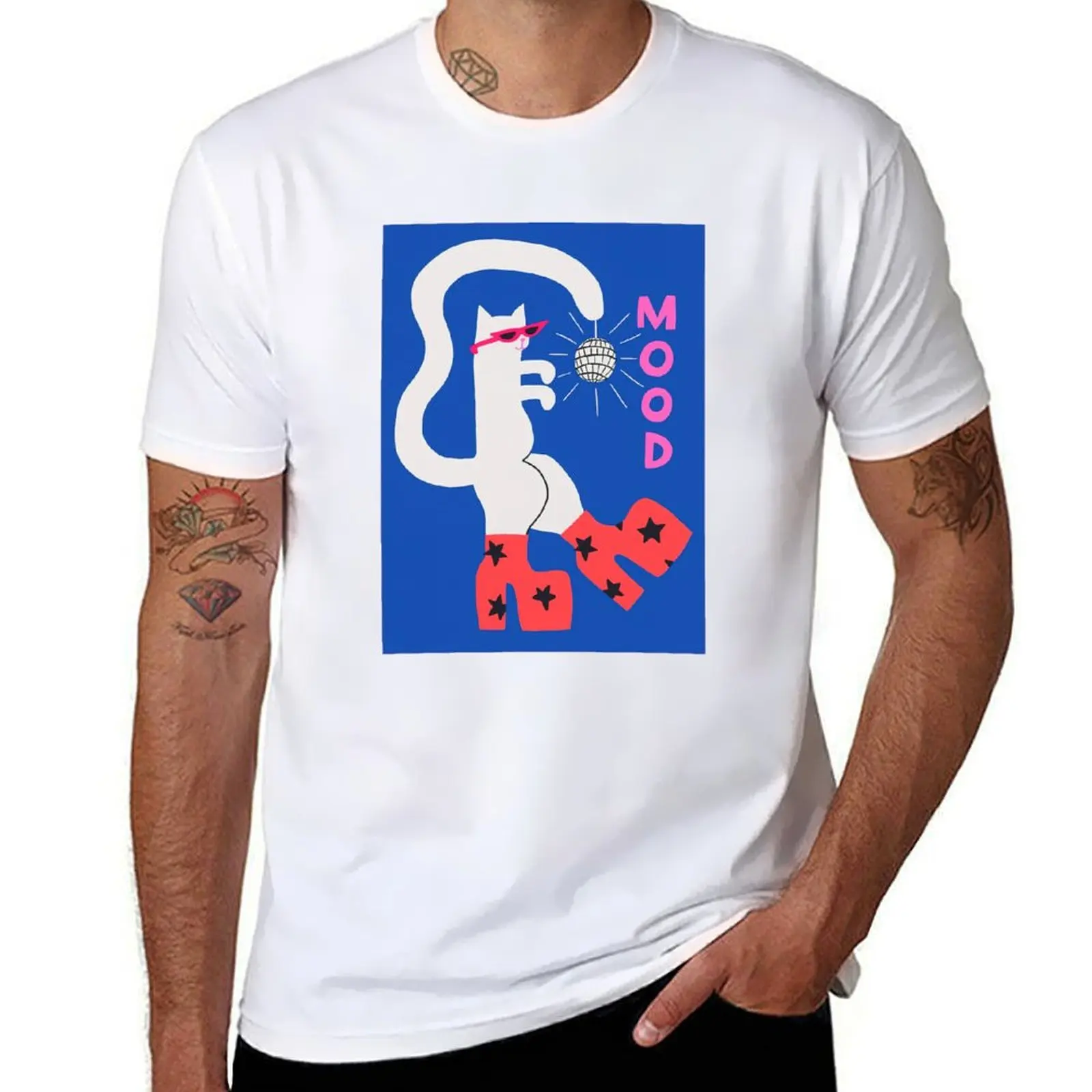 Mood Cat Disco T-Shirt man t shirts for men casual man t shirt designer T-Shirt
Mood Cat Disco T-Shirt man t shirts for men casual man t shirt designer T-Shirt