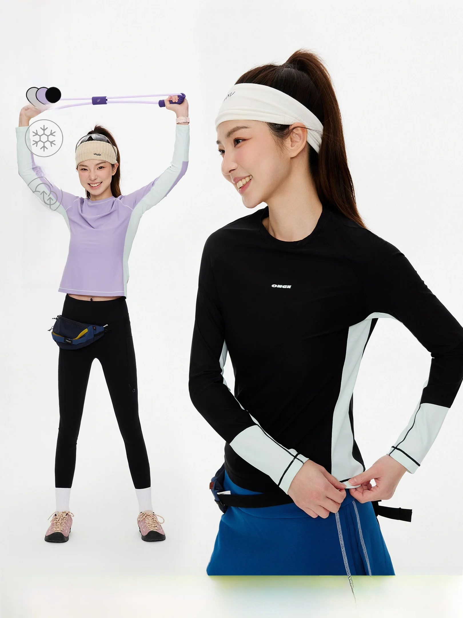 Женская футболка Owox Spor с длинным рукавом, облегающая, охлаждающая, базовый слой, контрастные цвета, с эффектом утяжки на талии
Женская футболка Owox Spor с длинным рукавом, облегающая, охлаждающая, базовый слой, контрастные цвета, с эффектом утяжки на талии