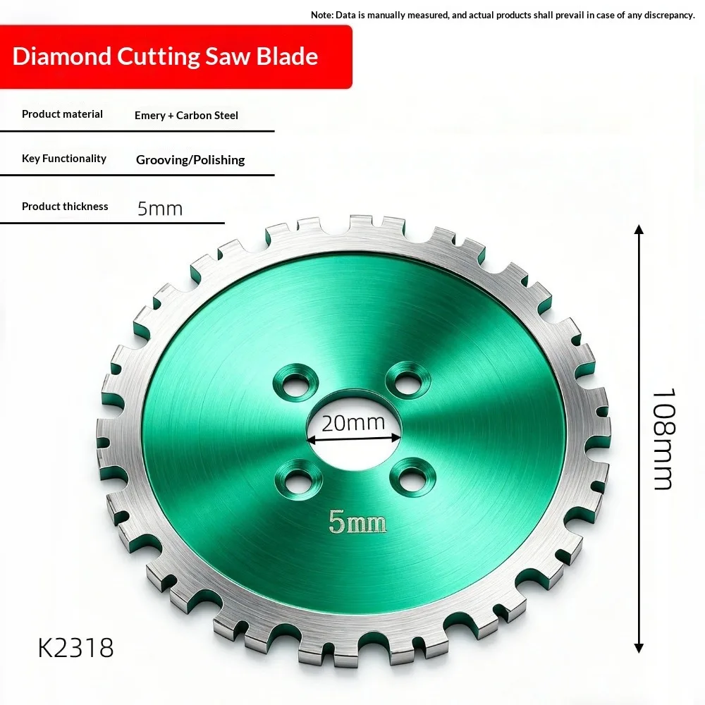 High Hardness Diamond Saw Blade Multi Size Diamond Grit Stone Grinding Wheel Thickened Body For Angle Grinder Grooving Saw Blade
High Hardness Diamond Saw Blade Multi Size Diamond Grit Stone Grinding Wheel Thickened Body For Angle Grinder Grooving Saw Blade