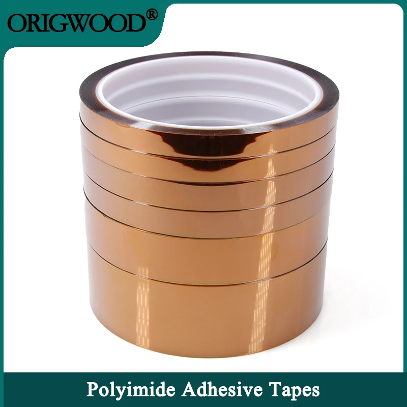 1~10roll Polyimide Adhesive Insulating Tapes 3-100mm Gold Thermal Insulation High Temperature Heat BGA Tape for Board Protection
1~10roll Polyimide Adhesive Insulating Tapes 3-100mm Gold Thermal Insulation High Temperature Heat BGA Tape for Board Protection