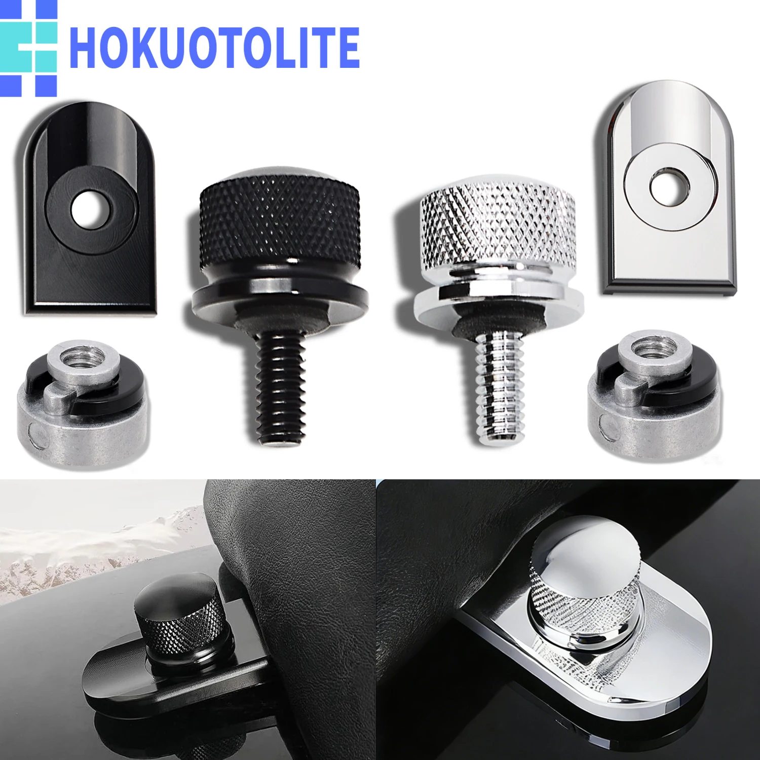 Motorcycle 1/4"-20 Rear Fender Seat Bolt Screw Nut Mount Kit for Harley Touring Sportster XL Softail Dyna Road King Street Glide
Motorcycle 1/4"-20 Rear Fender Seat Bolt Screw Nut Mount Kit for Harley Touring Sportster XL Softail Dyna Road King Street Glide