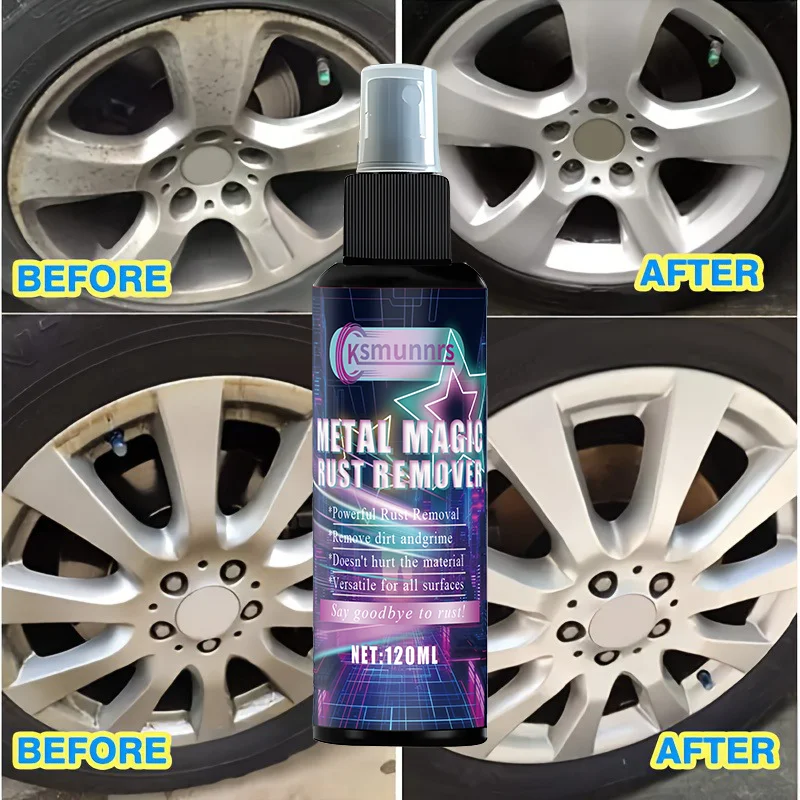 Motorcycle cleaning product RV Rust Remover & Shine Restorer for Cars and Metal Surfaces, Car Part Care Spray Bottle Design
Motorcycle cleaning product RV Rust Remover & Shine Restorer for Cars and Metal Surfaces, Car Part Care Spray Bottle Design