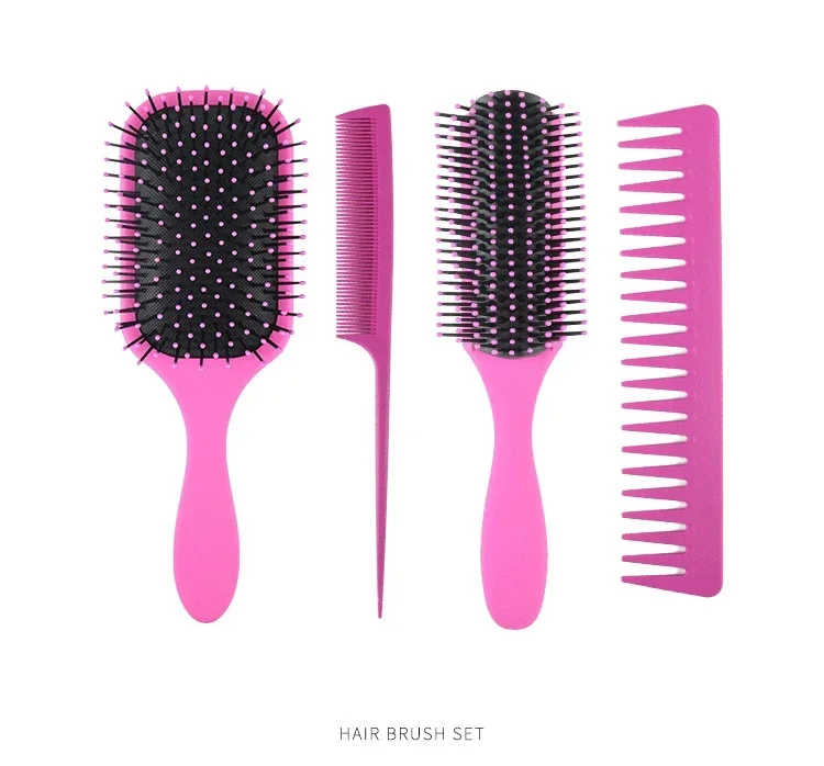 4 Pcs/Set Hair brush Household Professional Anti-static Hair Brush Massage Comb Brush for Hair Hairdresser Hairdressing Tools
4 Pcs/Set Hair brush Household Professional Anti-static Hair Brush Massage Comb Brush for Hair Hairdresser Hairdressing Tools