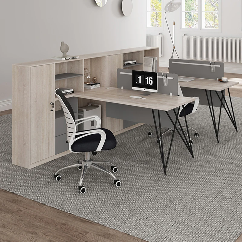 Office desk and chair combination simple modern industrial style staff office four people financial desk office
Office desk and chair combination simple modern industrial style staff office four people financial desk office