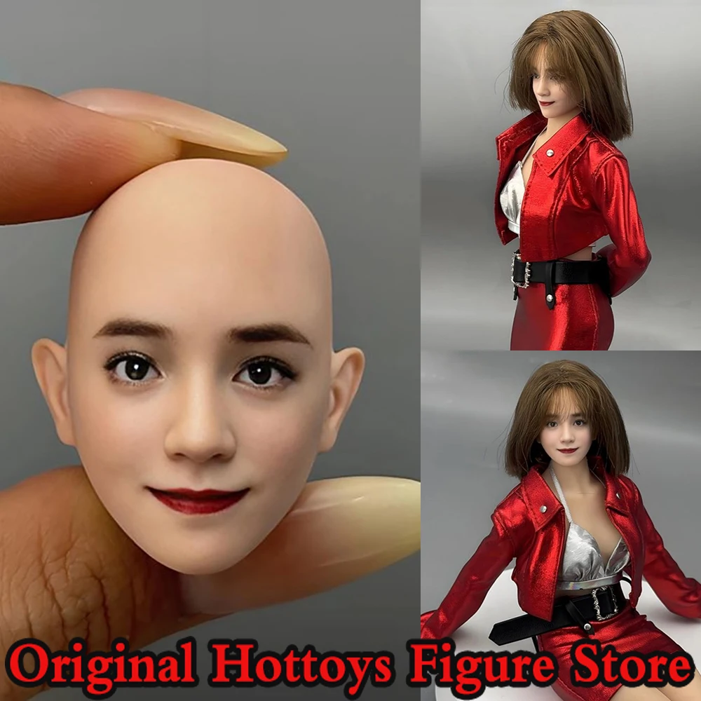 1/6 Scale Female Soldier Head Sculpture Xiao Yu Cute Girl Mini Bald Head Carving For 12-inches Action Figure Model Doll Toys
1/6 Scale Female Soldier Head Sculpture Xiao Yu Cute Girl Mini Bald Head Carving For 12-inches Action Figure Model Doll Toys
